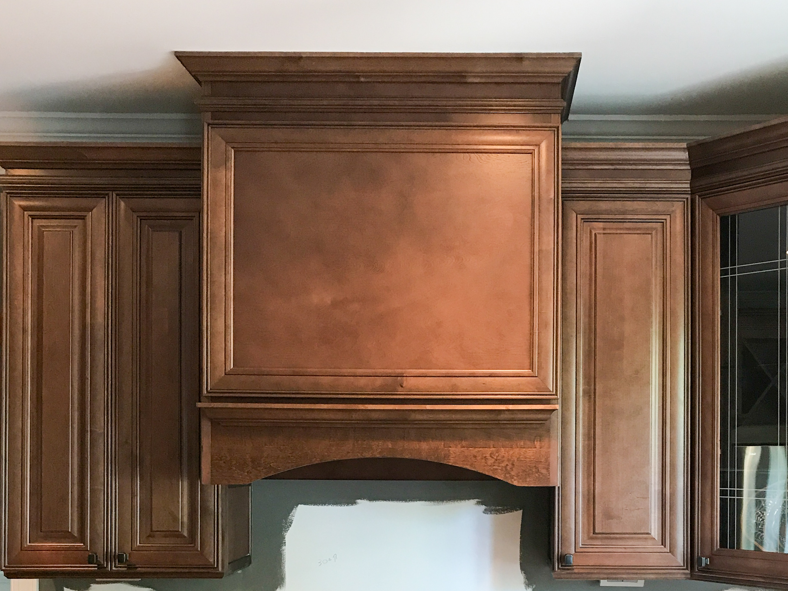 Custom Range Hood by Raleigh Cabinets