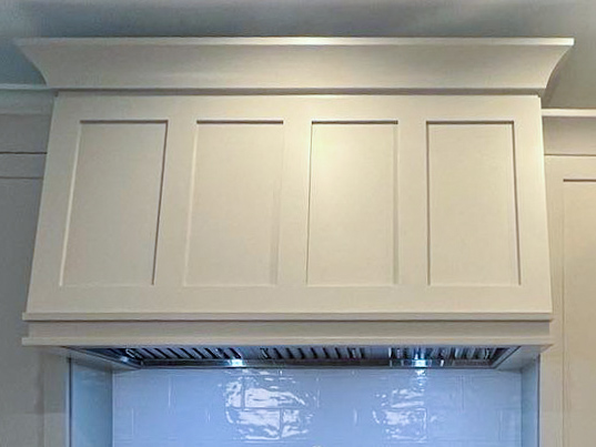 Custom Range Hood by Raleigh Cabinets