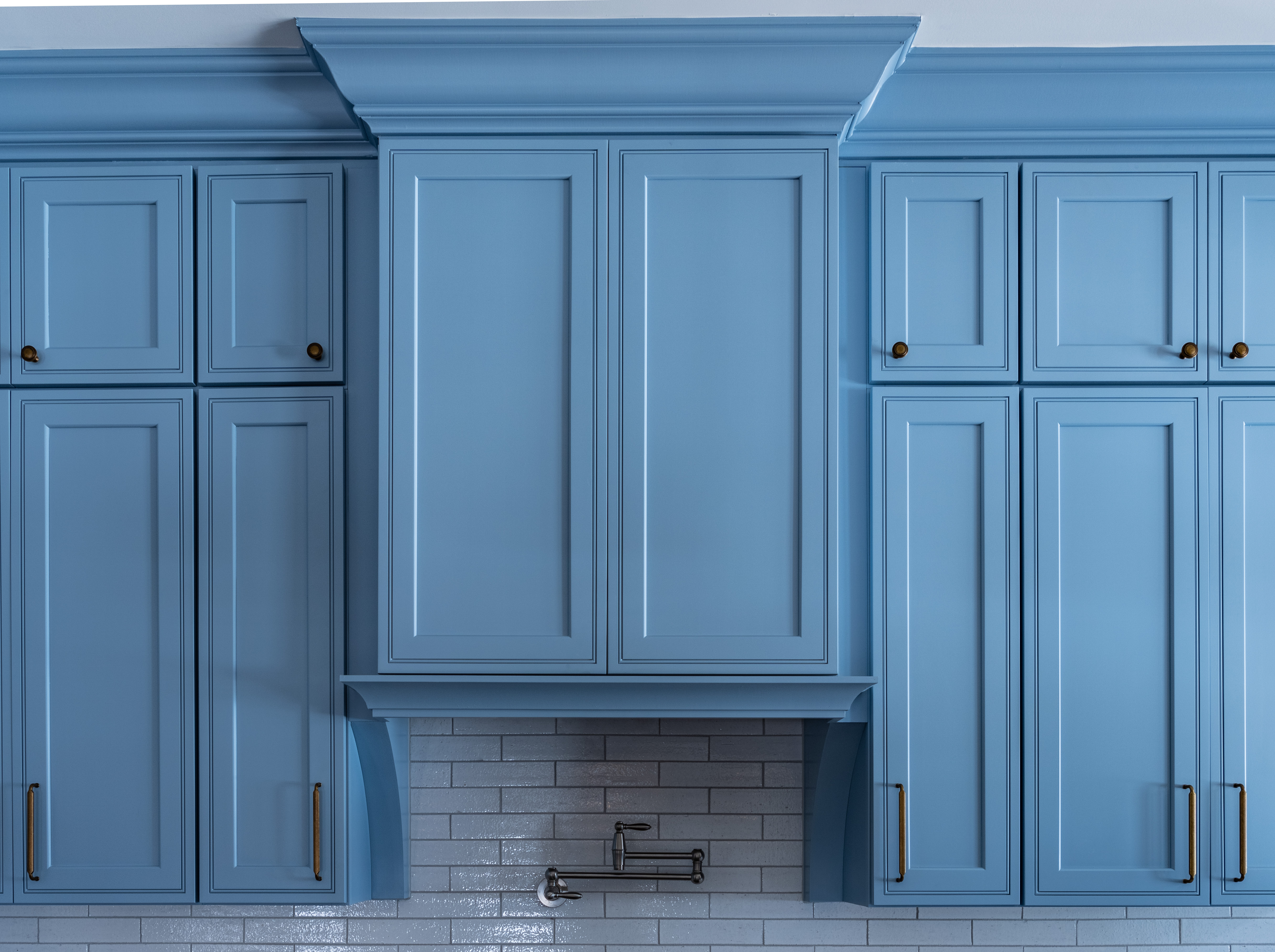 Custom Range Hood by Raleigh Cabinets