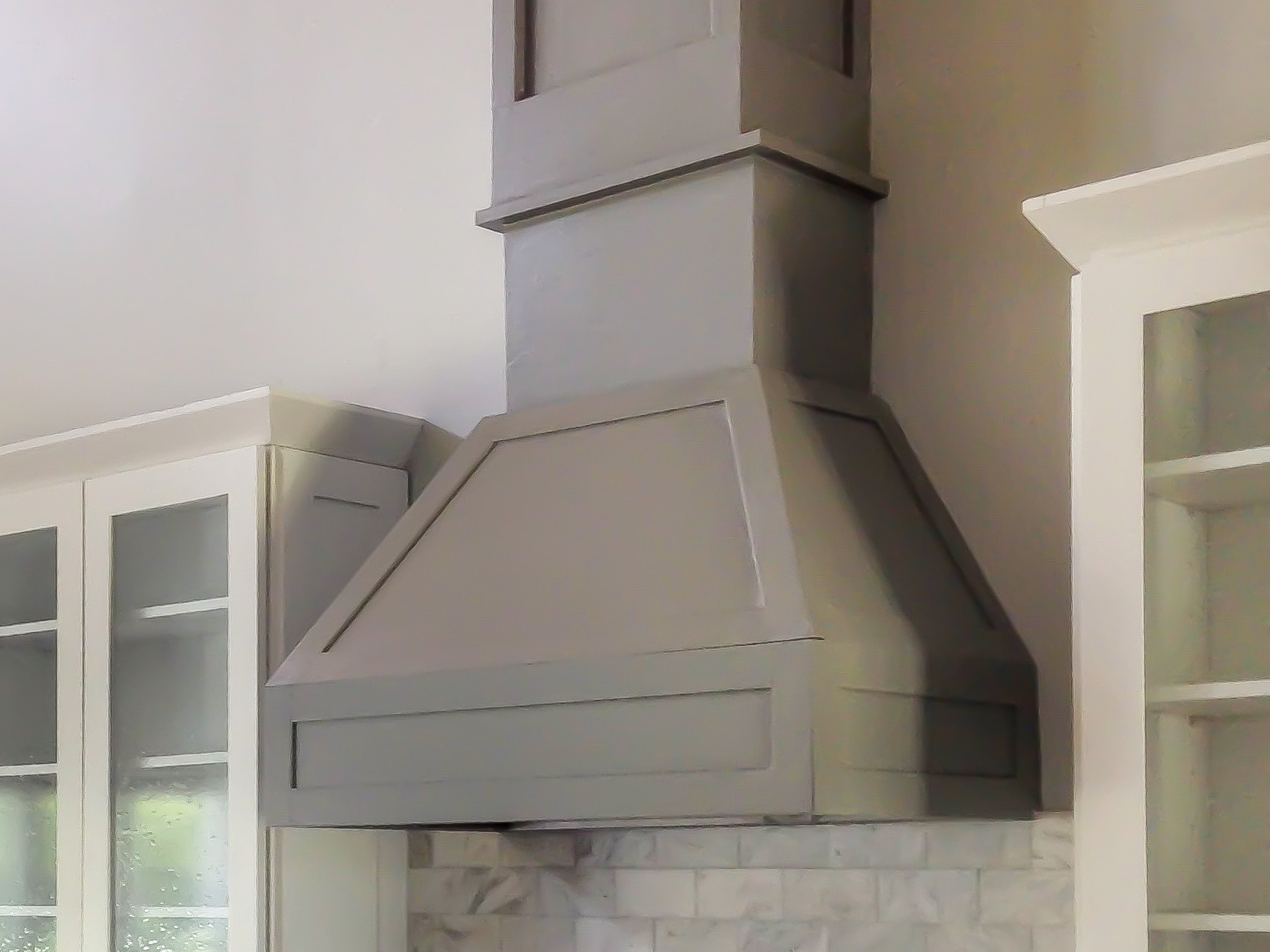 Custom Range Hood by Raleigh Cabinets
