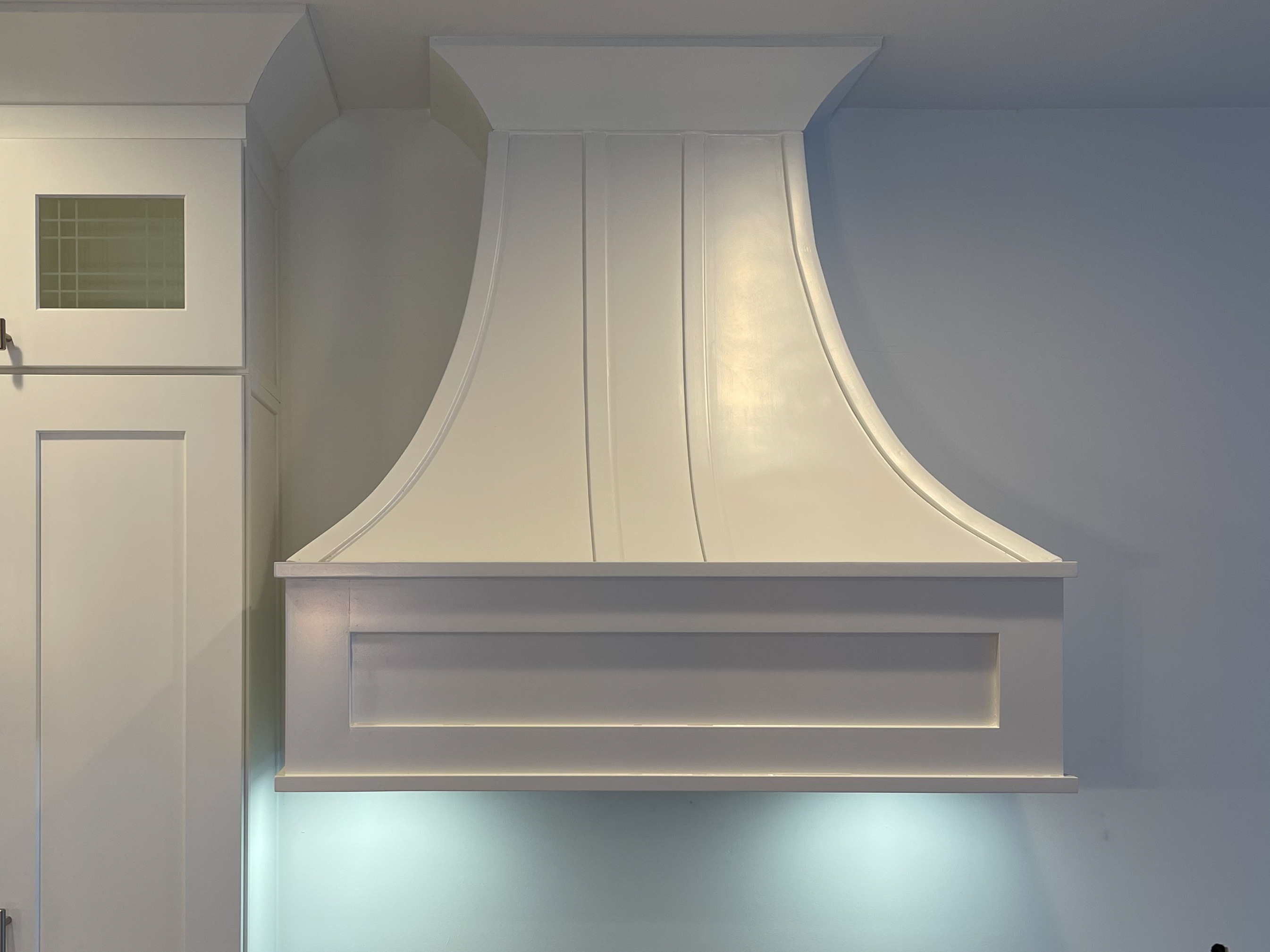 Custom Range Hood by Raleigh Cabinets