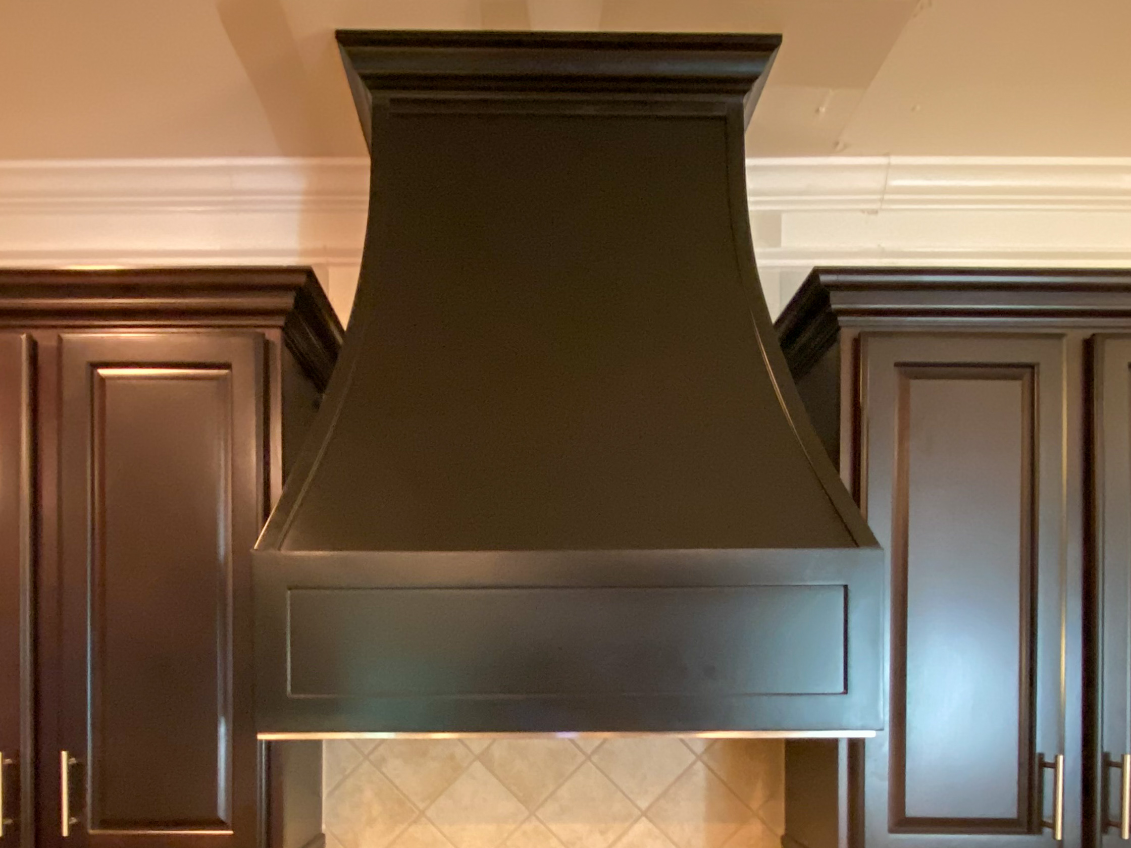 Custom Range Hood by Raleigh Cabinets