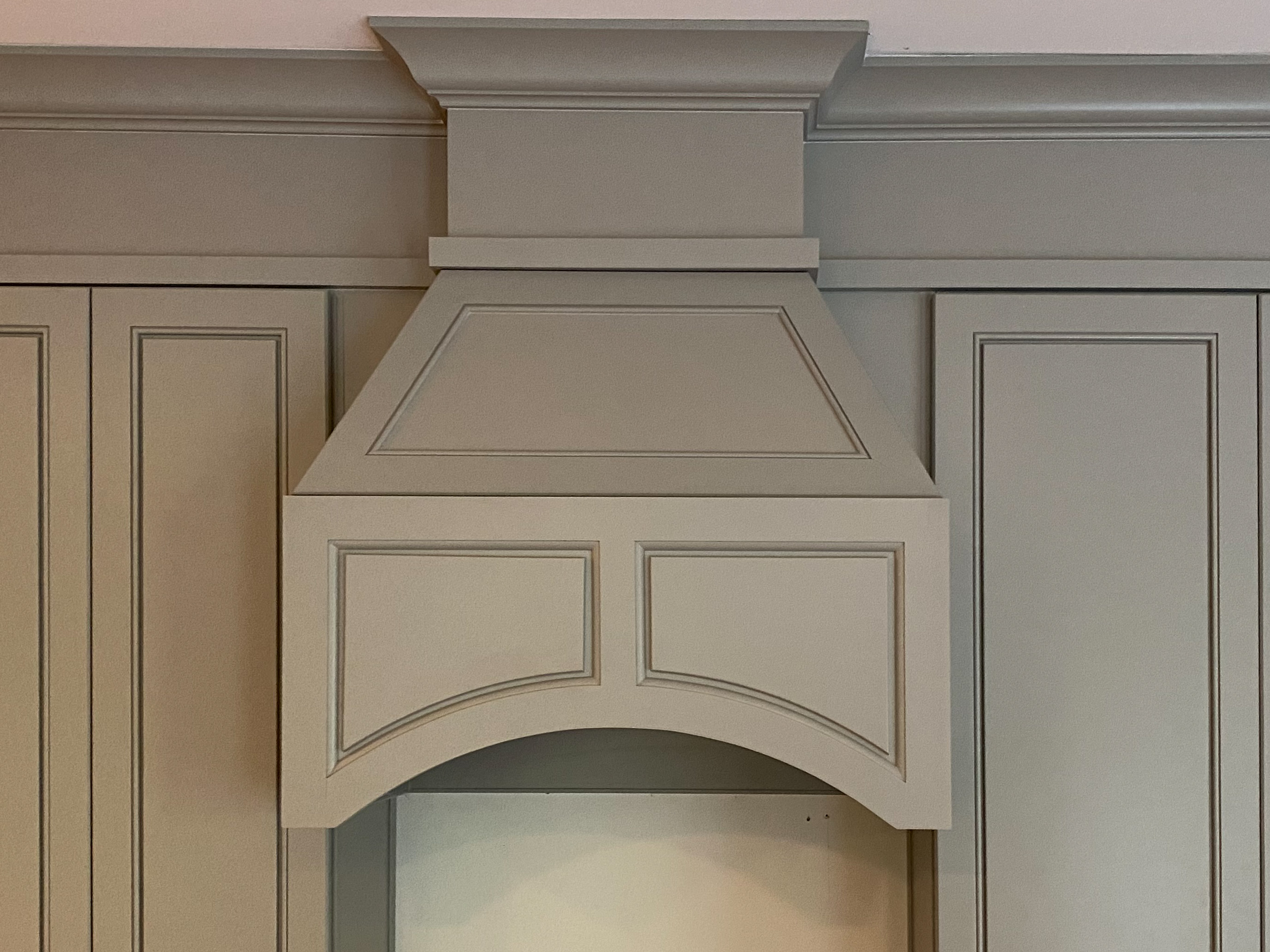 Custom Range Hood by Raleigh Cabinets