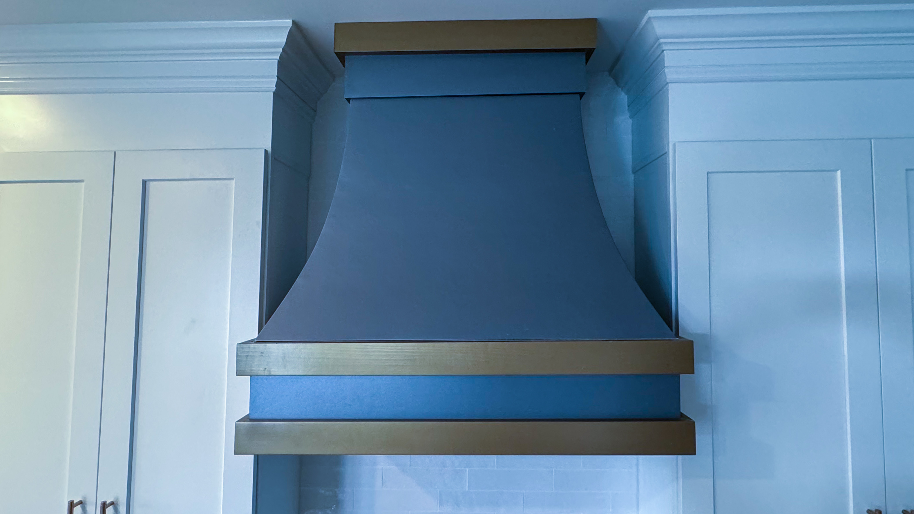 Custom Range Hood by Raleigh Cabinets