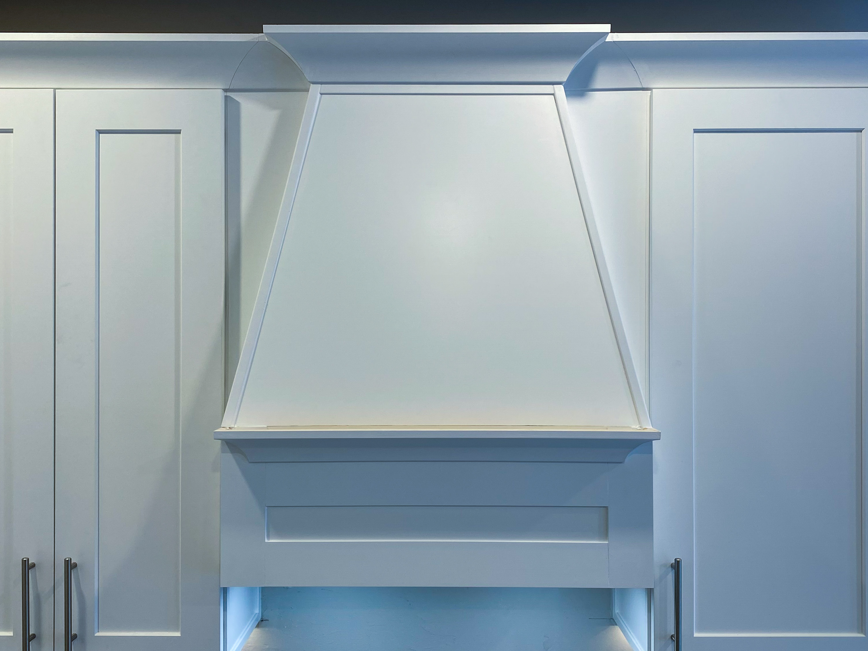 Custom Range Hood by Raleigh Cabinets