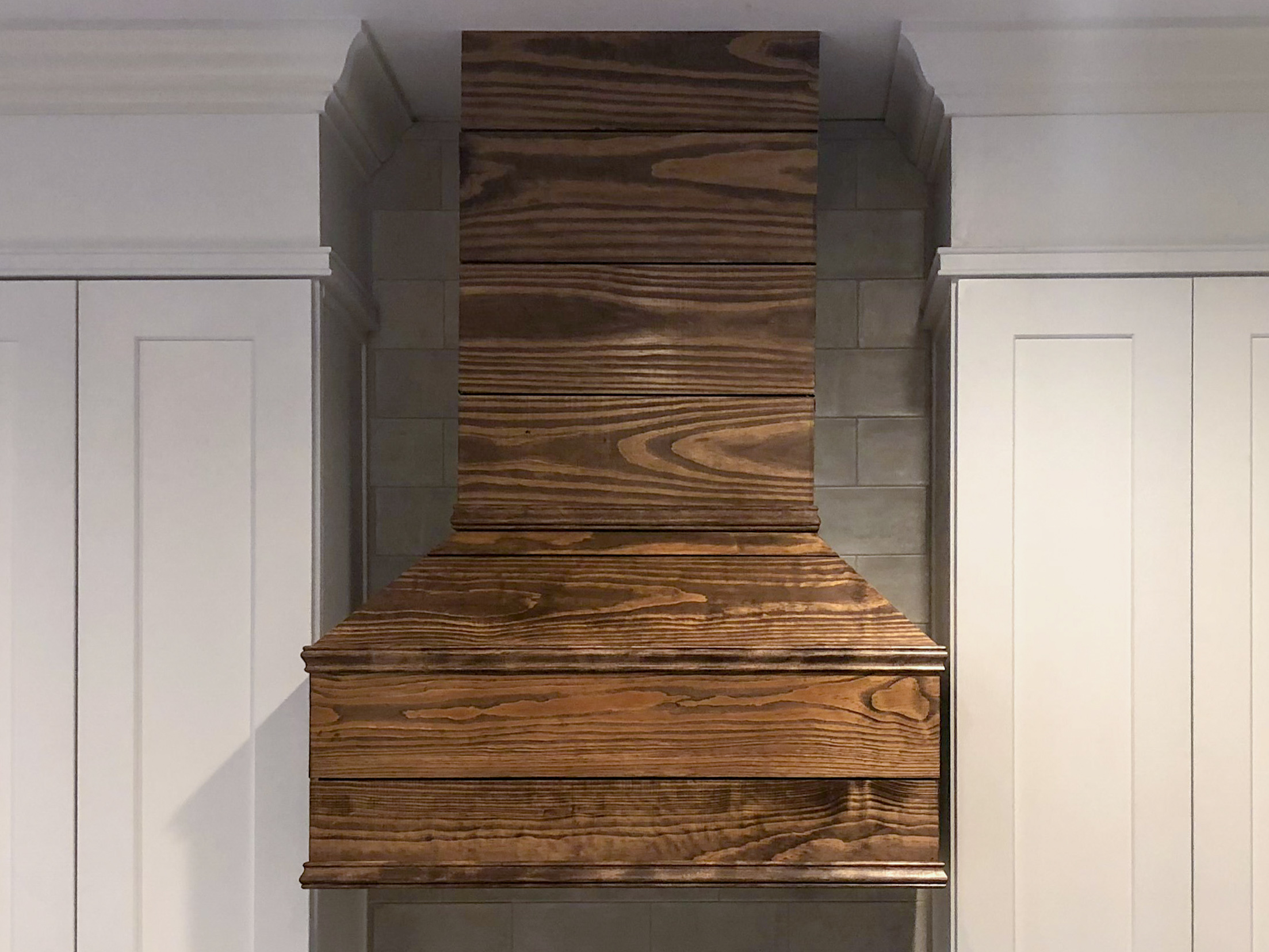 Custom Range Hood by Raleigh Cabinets