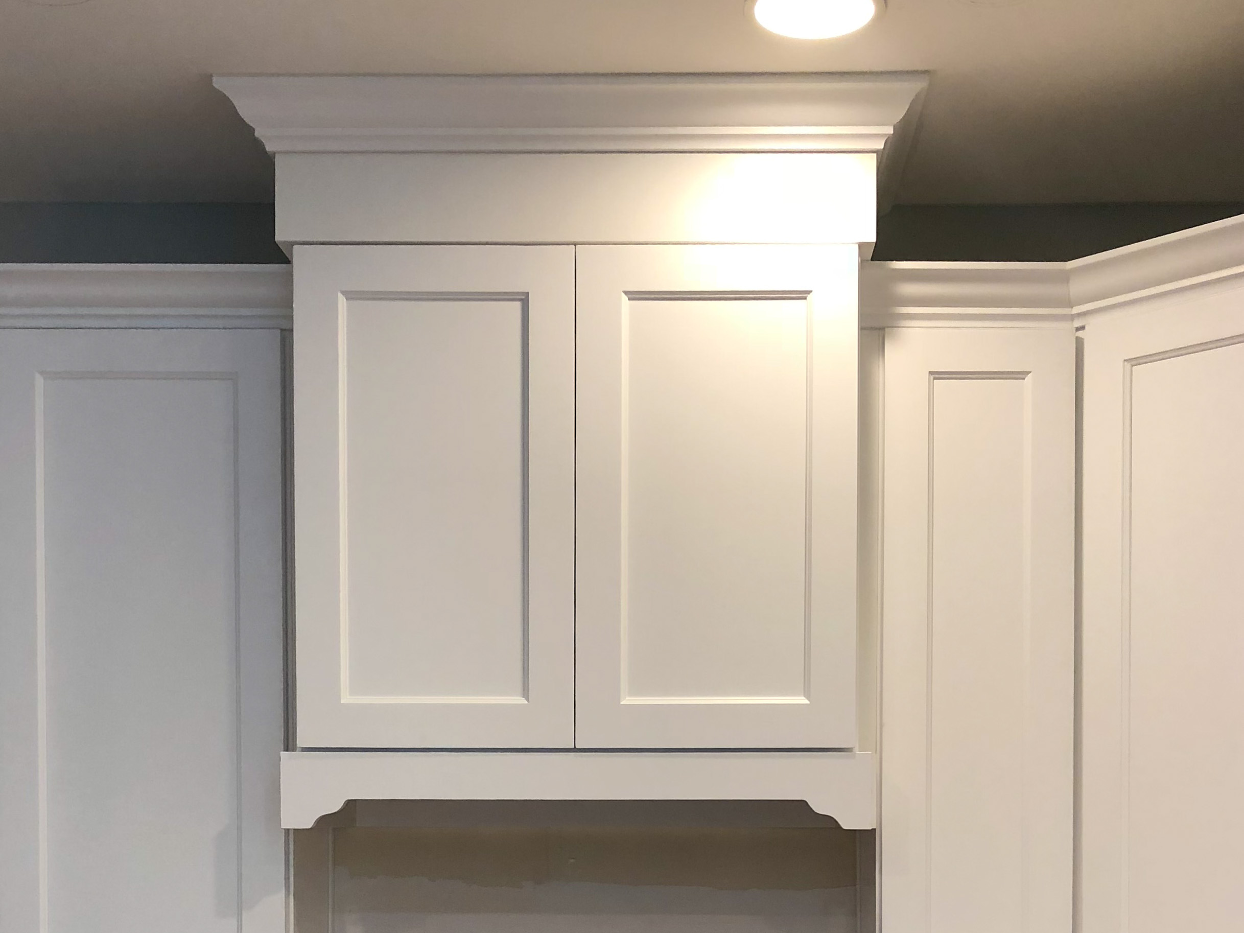 Custom Range Hood by Raleigh Cabinets