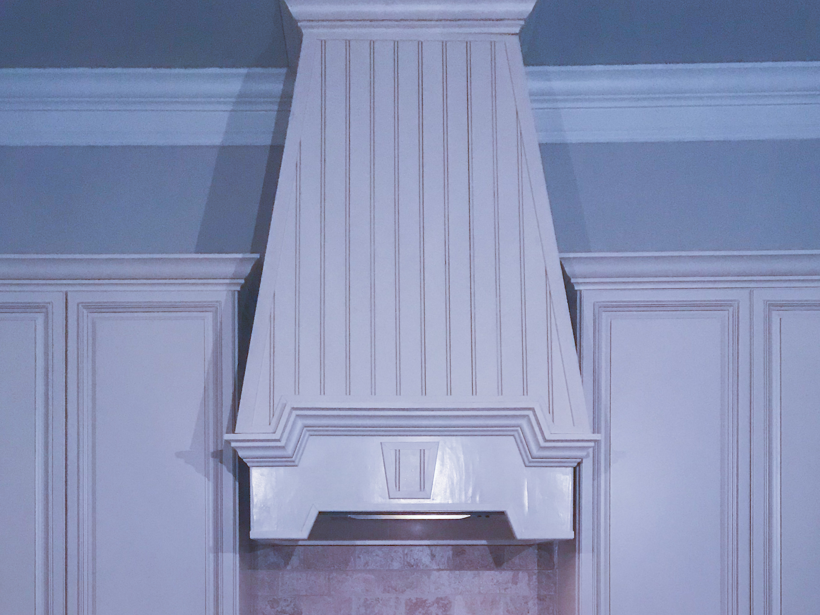 Custom Range Hood by Raleigh Cabinets